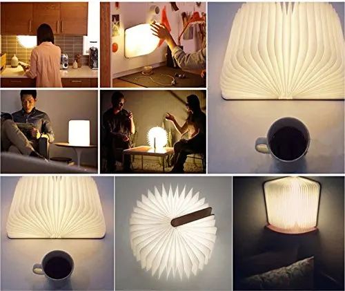 Led Lumio Book Lamp Folding Book Shape Light New Modern Design Folding