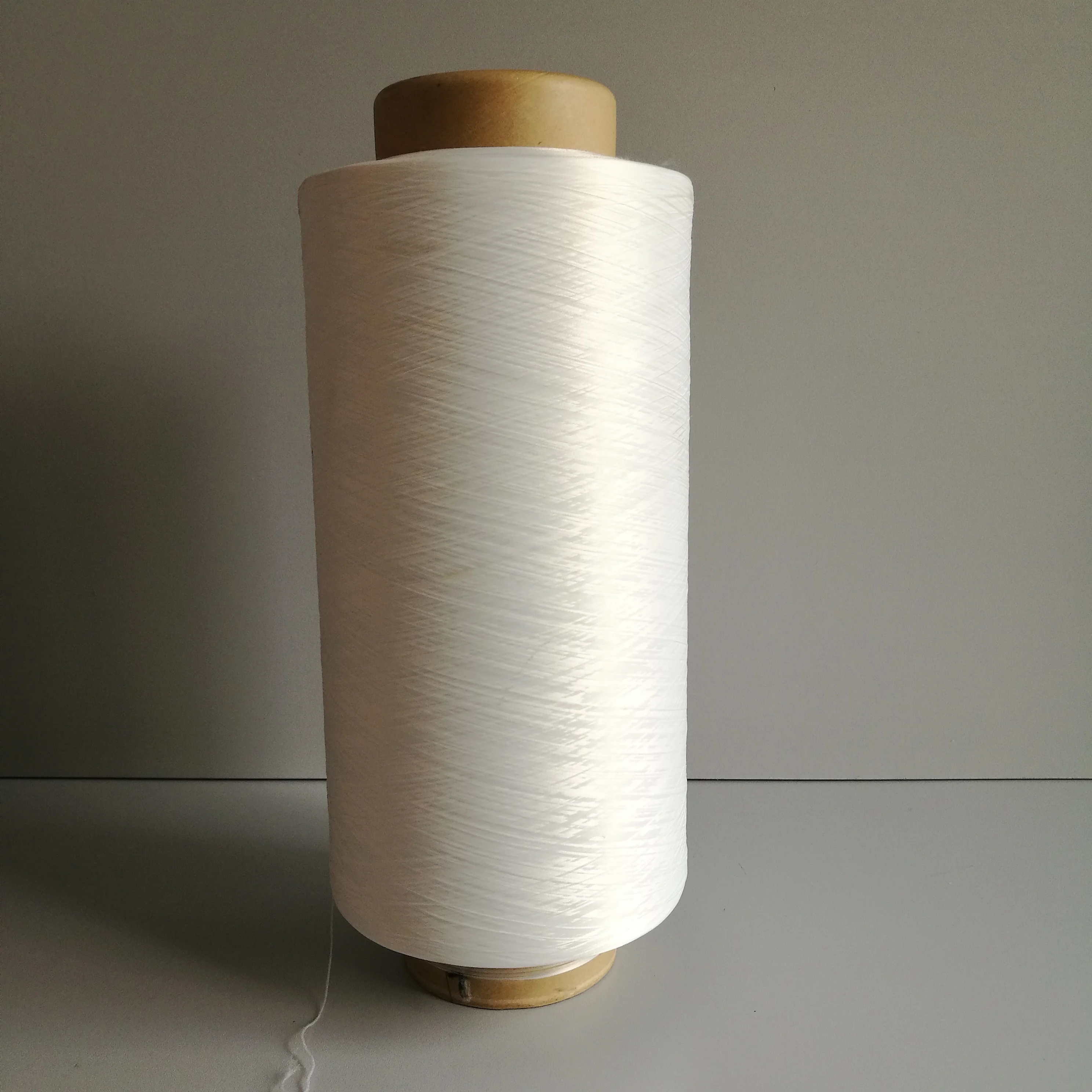 HIGH Tensile ATY RAW WHITE semi dull PA66 PA6 nylon air textured yarn 1500D for AIR BAG
