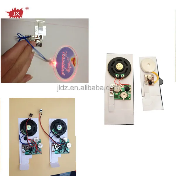 BARE Recorder Button Scrapbooking DIY Card Music Sound Module