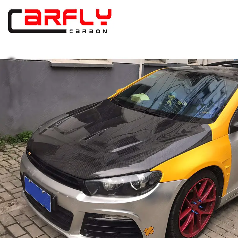 Carbon fiber Engine Bonnet For Scirocco