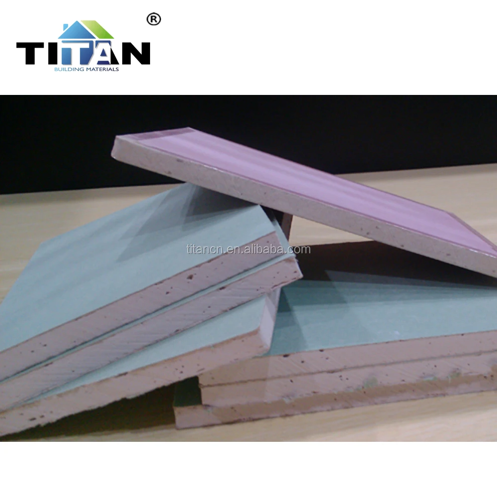 Moisture Resistant Drywall Price in China Supplier 1200*2400