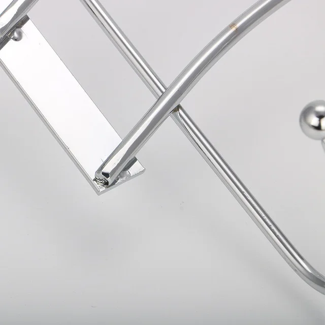 Coat Rack Wall Mounted Hook Rack Over The Door Hook Organizer 8 Hooks, Heavy-Duty Iron Wire Chrome