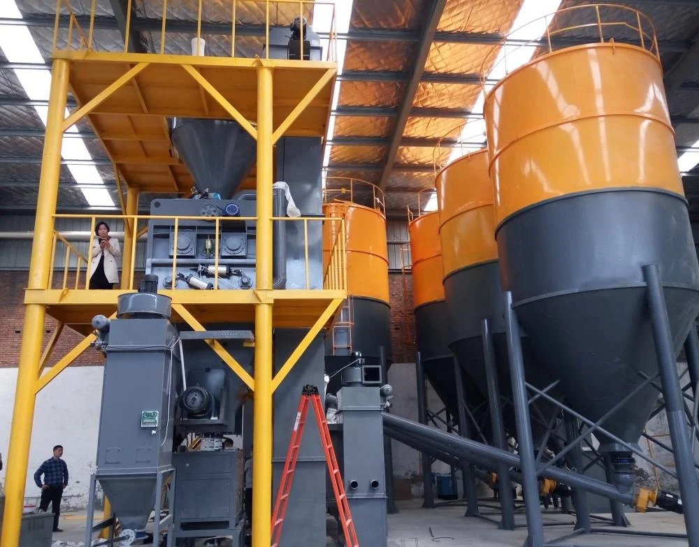 New Types less Investment cement sand mixing equipment for dry mortar production line