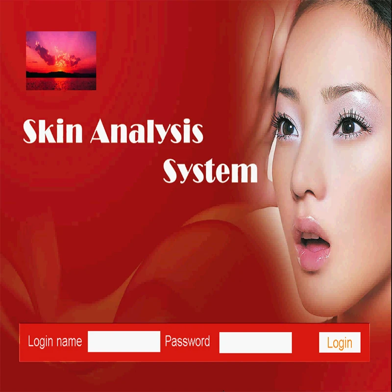 
Digital skin scope 3d portable skin analyzer 