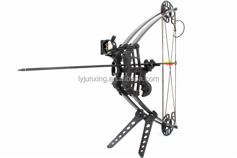 Camo Hunting Bow Set Triangle Hunting Compound Bow & Arrow Set