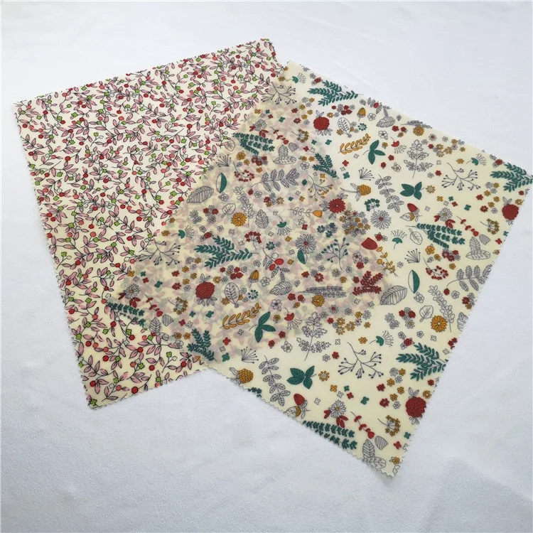 Экологически чистые продукты, Органическая многоразовая свежая пчелиная воск, пищевая пленка