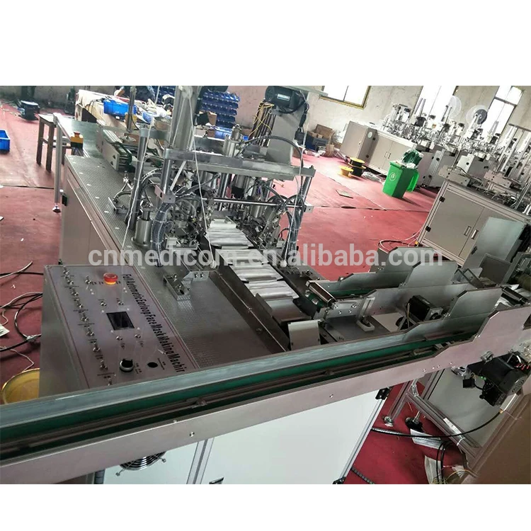 
High quality cheap automatic mask blank making earloop welding machines face mask machine(1+2) 