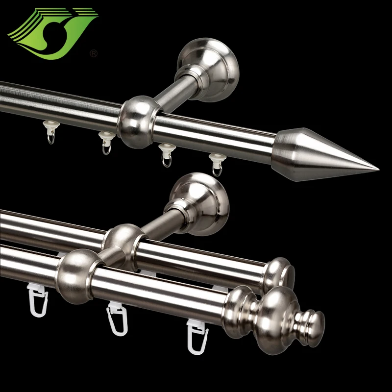 Stardeco home decor american track america curtain track curtain rail+aluminum pipe curtain track bracket