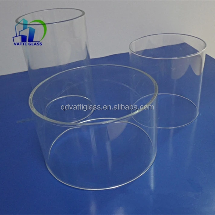 
Big diameter borosilicate glass tube for Bio Ethanol Mini Fireplace 