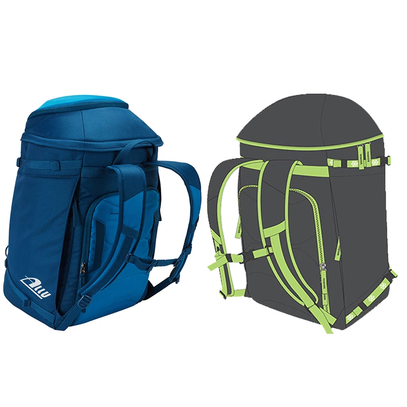 
Heat Wheeled Snowboard Waterproof Ski Shoe Boot Helmet Backpack Bag 