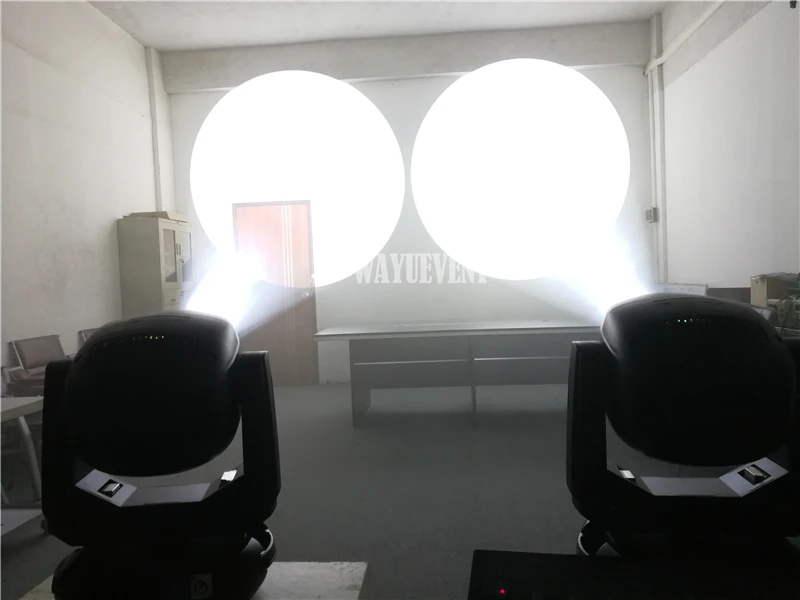 New 230Watt 230 Watt Movinghead Yoke Light Double Rotating Round & Linear Prism Dual Gobo Wheel 230W Zoom LED Spot Moving Head