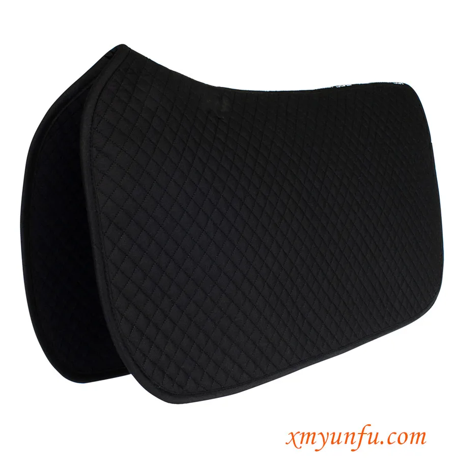 Horse Racing Product Yellow Western Neoprene Felt Saddle Pads