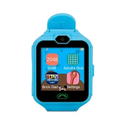 CTC6 Children Wrist Cell Phone Telephone Calculator Pedometer Recorder Smart Game Watch Video Smartwatch For Kids With Sim Card