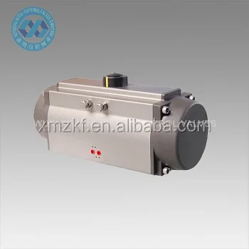 Double/Single Acting Pneumatic Rotation Valve Actuator with Small Quick Respones Solenoid Valve