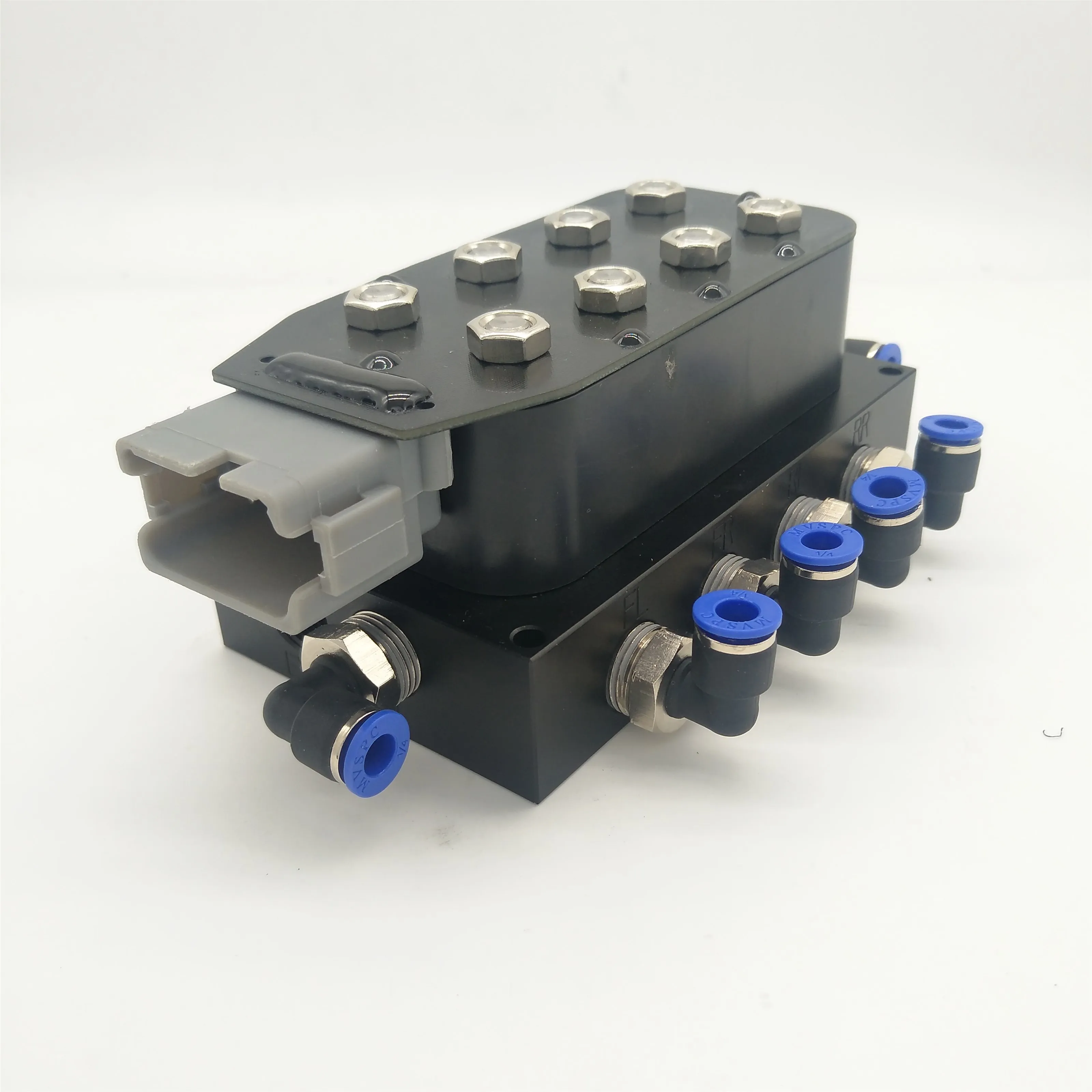 Made in China Ningbo VP Control NPT 3/8 VU4 black manifold air bags air lift suspension for cars accuair