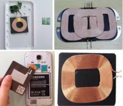 
Magnetic field shield material, magnetic shielding sheet for wireless phone charger 