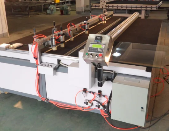 
Semi automatic laminated glass cutting machine 