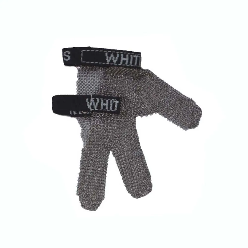 France Honeywell Whiting Davis A513SDP-U Three Finger  Stainless Steel Mesh Gloves