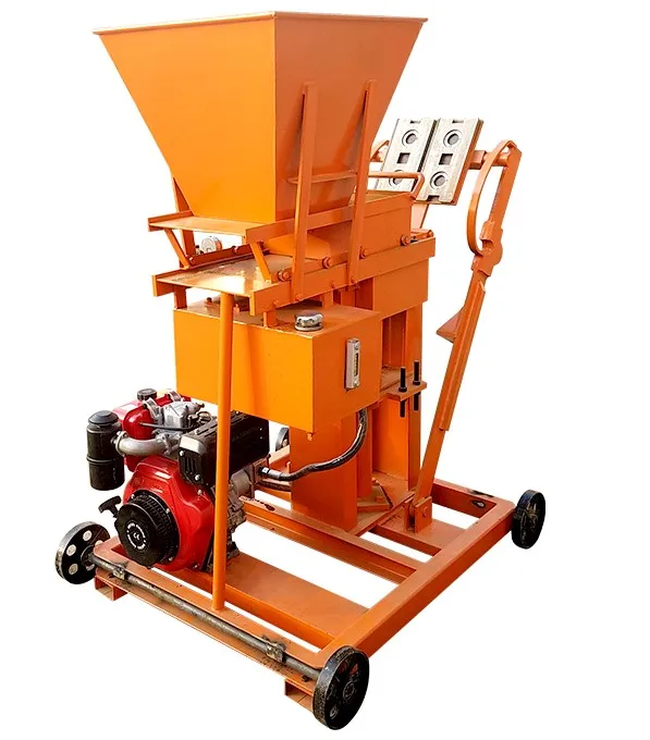 Best Selling Sy1-25 Small Clay Block Brick Machine Presses Ecological Bricks Forming Machinery Price