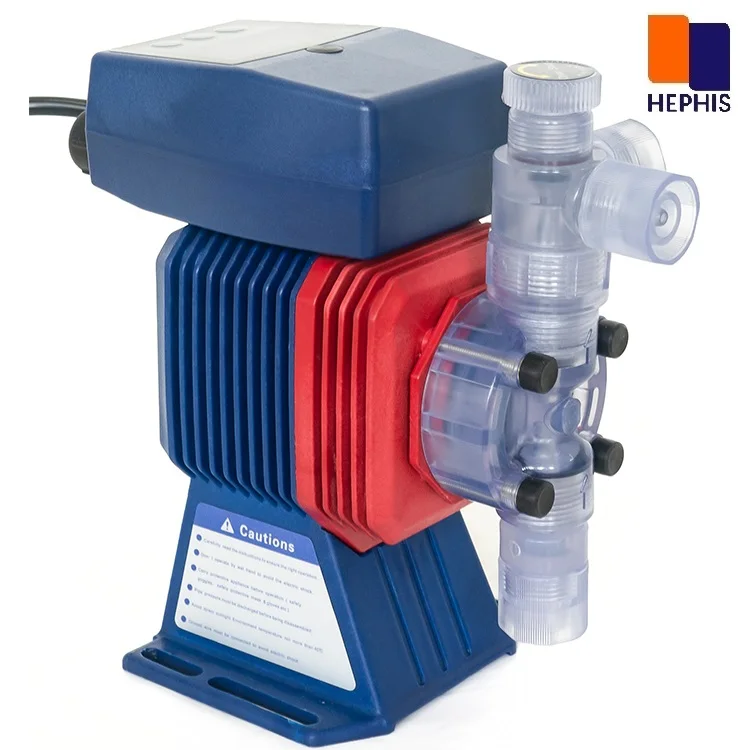 Solenoid diaphragm metering pump sodium hypochlorite dosing pump for chemical liquid