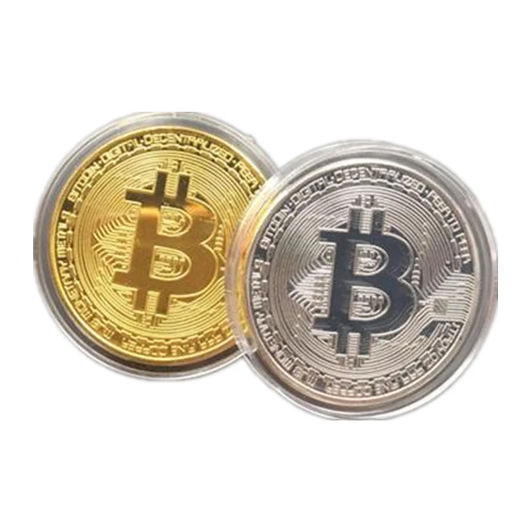 Металлическая сувенирная монета Биткоин высокого качества на заказ, Лидер продаж