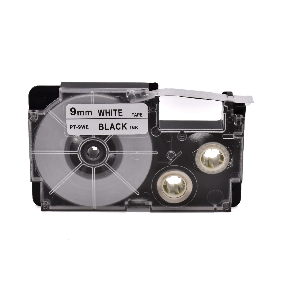 PUTY EZ Label Cassettes Xr-9we 9mm Tape Black on White Xr-9we1 for Makers
