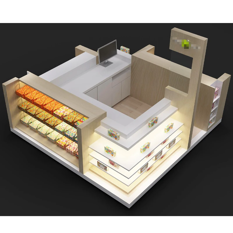 LUX Customized Hand Made Clear White Acrylic Donuts Stand Shelf Candy Display Holder For Shop Wedding Party