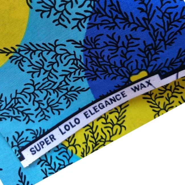 hot sale real wax print fabric batik fabric 100% Cotton