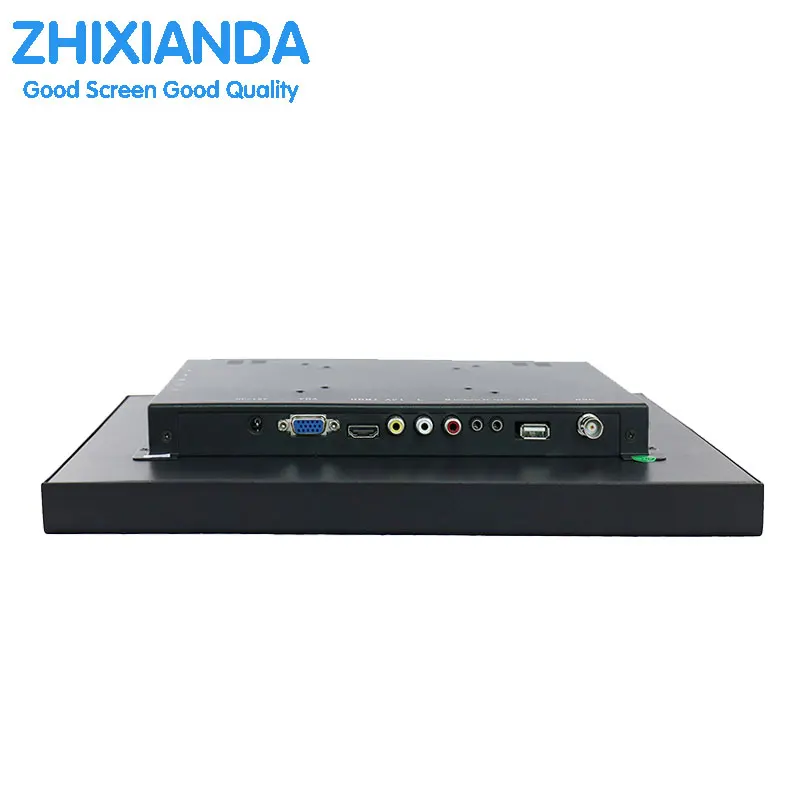 Low price pal/ntsc system 15 inch 1~10 points touch screen monitor