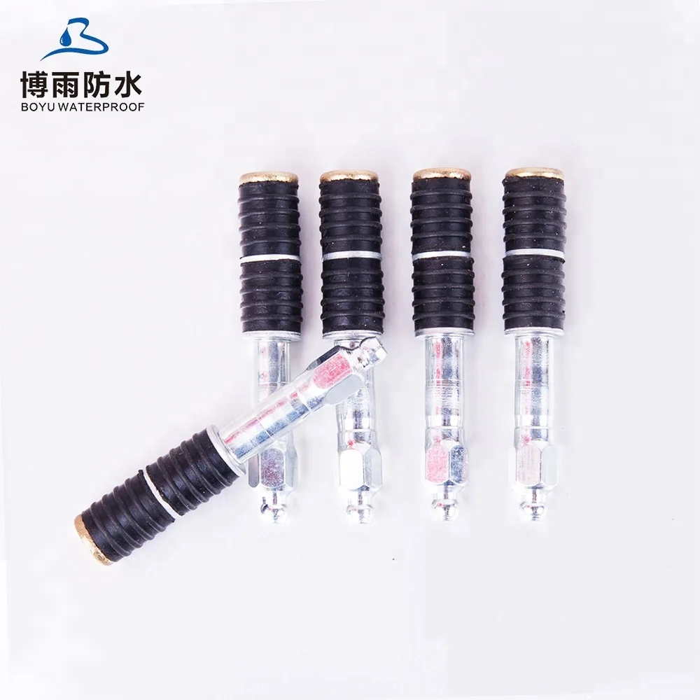 epoxy resin Injection packers Steel Aluminum A8 13x80mm grouting Injection Packer waterproof