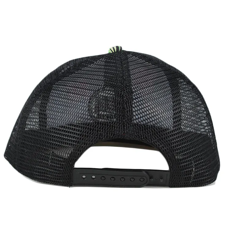 Wholesale Custom Printed Trucker Cap Cheap Snapback Trucker Cap Hat Blank Flat Bill Trucker Cap