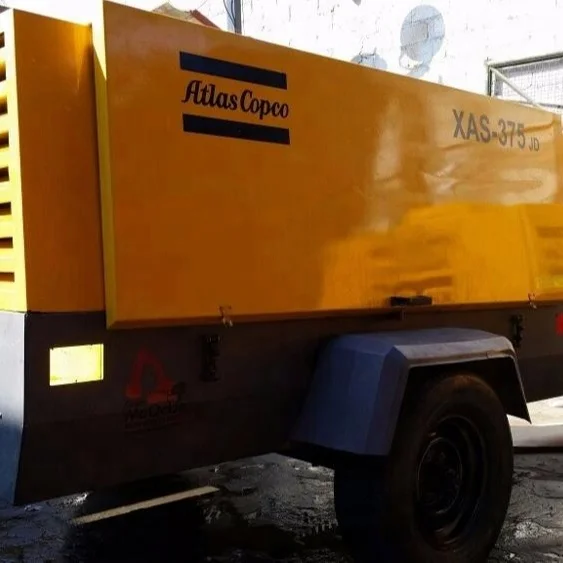 Портативный воздушный компрессор Atlas Copco XAS375Dd Xu 350Dd XAHS375Dd XAS 375Dd Xu 350Dd XAHS 375Dd