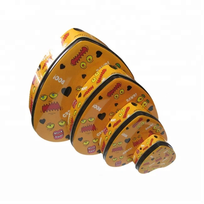 heart shape Christmas gift tin box