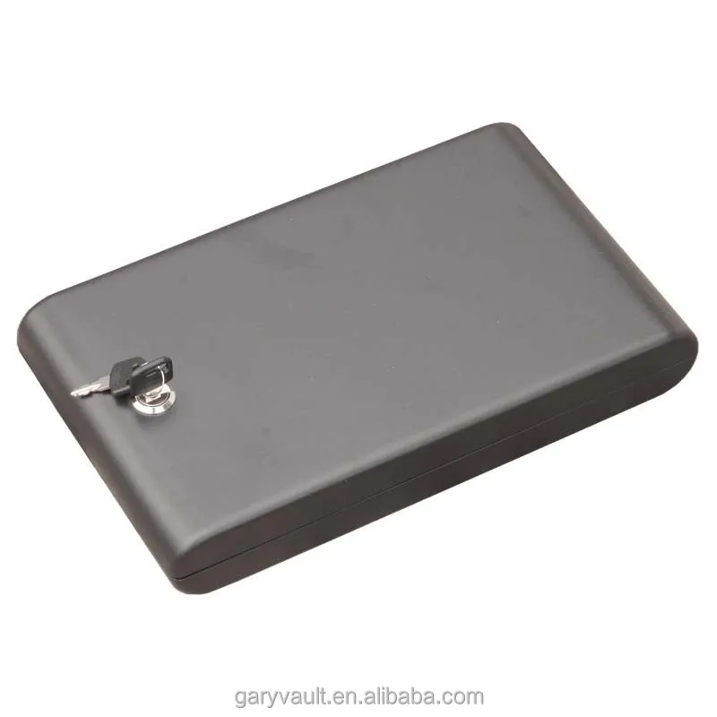 
Оптовая продажа-MK120, микробезопасный замок для автомобильного пистолета, портативный Сейф для хранения пистолета из стали (мини-коробка для Ipad), шкатулка для украшений 