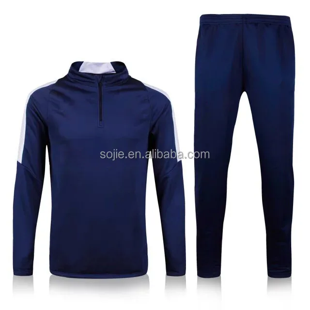 Grade original soccer jersey training suit top thailand quality wholesale come with long pants