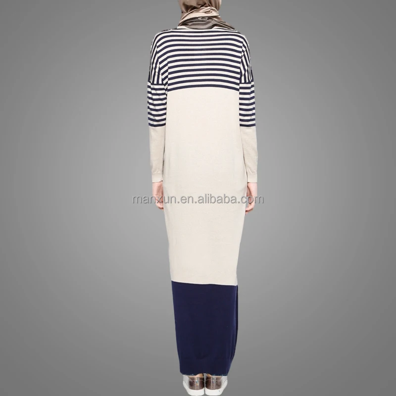 Comfortable Muslim Women Sport wear Long Dress Clothing Women Abaya Islamic Ladies Jilbab Wearing