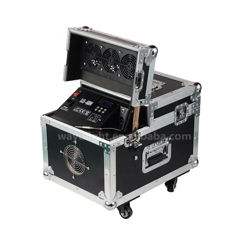 Brand new 600w haze machine/ new 600w dual hazer machine fog smoke machine dmx512 with flight case