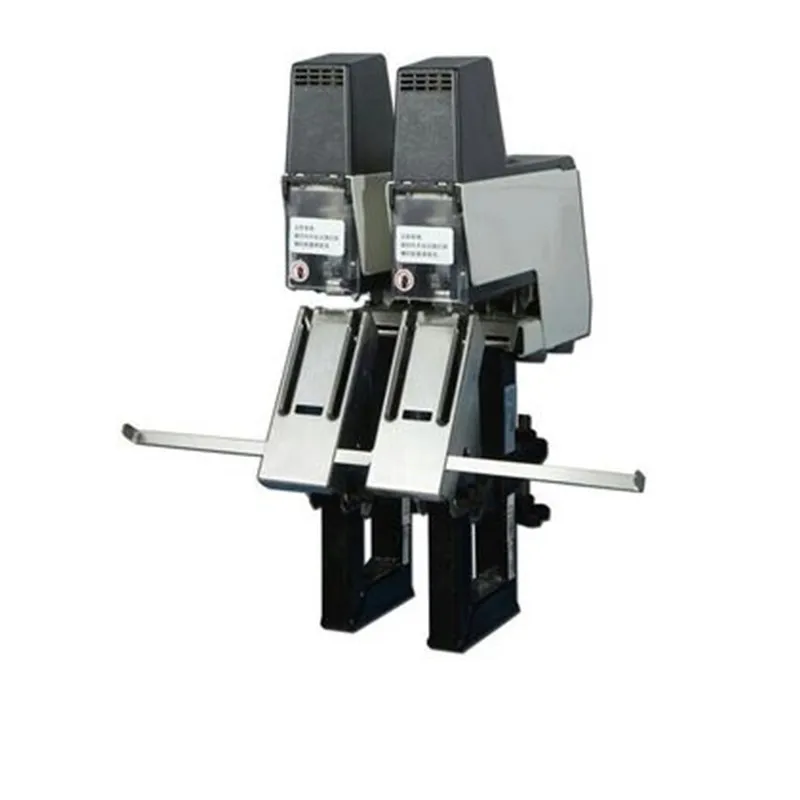 Double Head Electric Stapler, bookbinding machine, saddle binder