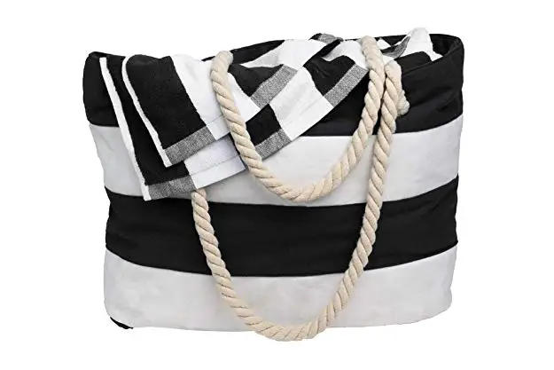 
Portable Custom Printed Cotton Tote Bag Women Hand Bags Beach Bags Lady Outdoor Lounge Relax 