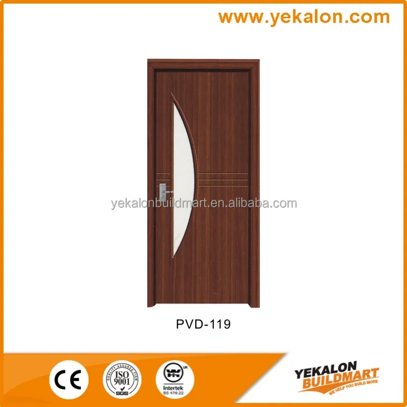 Современная дверь из двп, интерьерная дверь, серия Flush, стекло, дерево, дверь из двп veneer