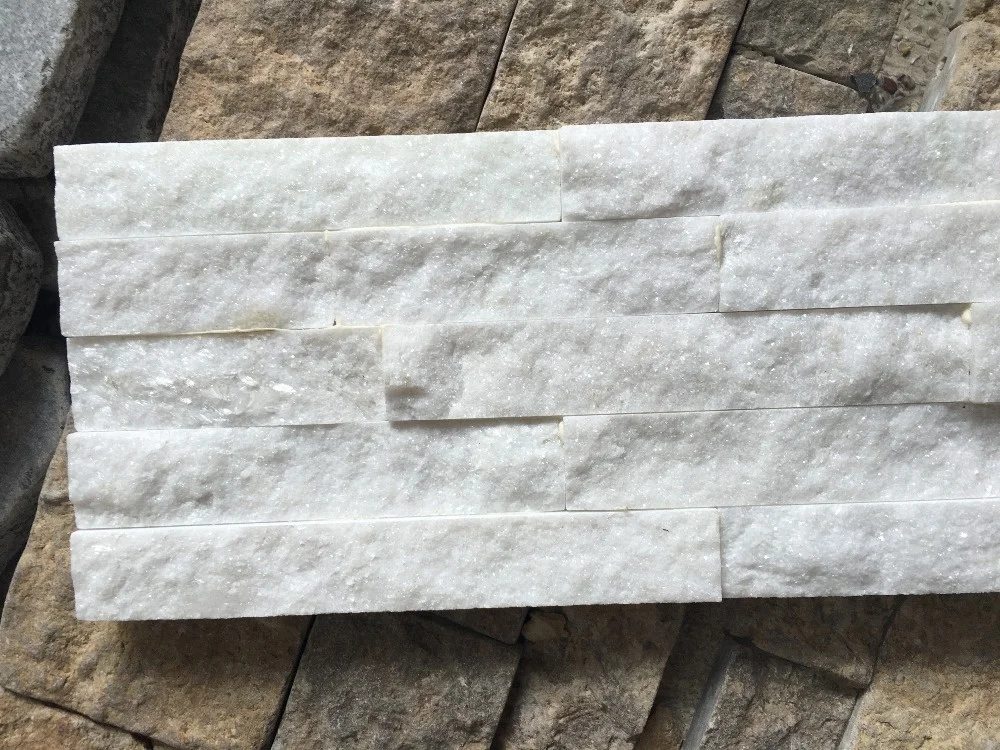
Factory Directly Natural White Quartzite Stone for Interior Wall 