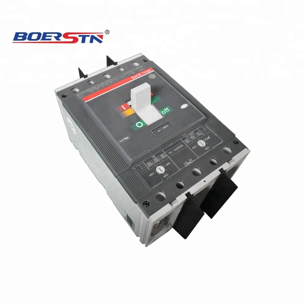 3 & 4 Pole  MCCB Electromagnetic Circuit Breaker