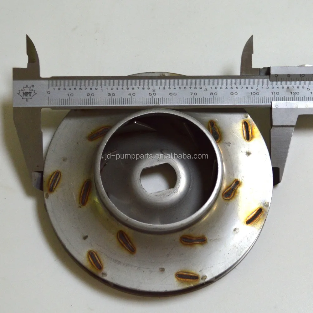 
Stainless steel pump impeller for 20T multistage pump with laser repair welding 