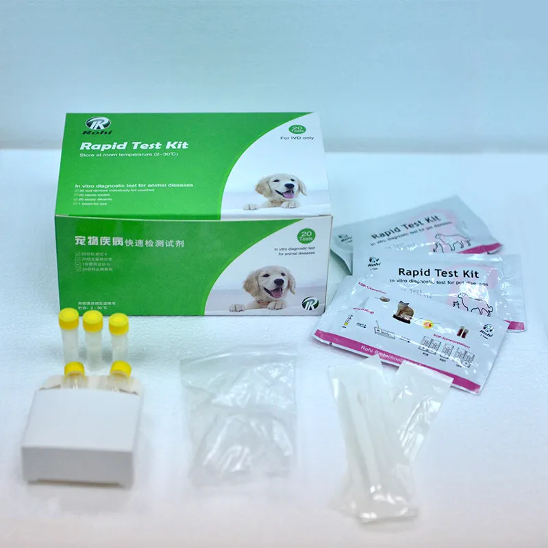 
Canine Parvovirus test kit/One step CPV rapid test kit 