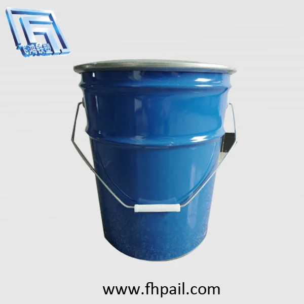 
UN 5 gallon steel stainless paint container/ pail for coatings 