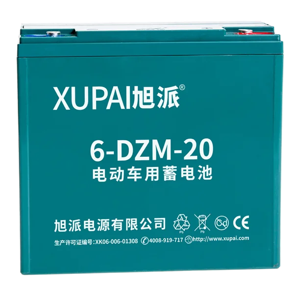 Hot sale XUPAI 12v 20ah 2HR 6-dzm-20 battery