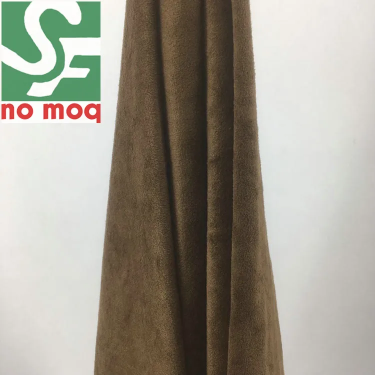 
High Quality Cheap Ready Made Austrian Curtains Design Solid Suede Curtain Fabric 
