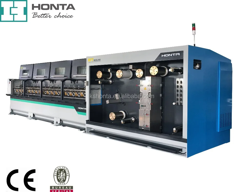 
Multi-wire Drawing Line (8 wires) copper wire making equipment cable making equipment 