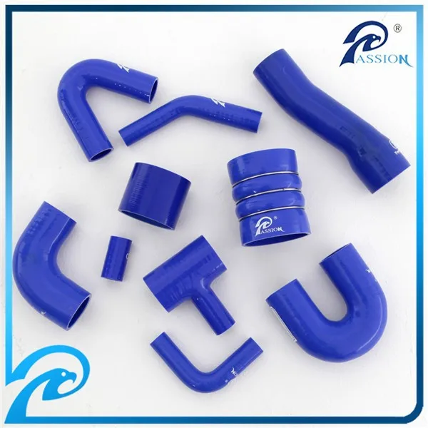 Used for Bus Гоночный Автомобиль Морской Синий Силиконовый Шланг Радиатора