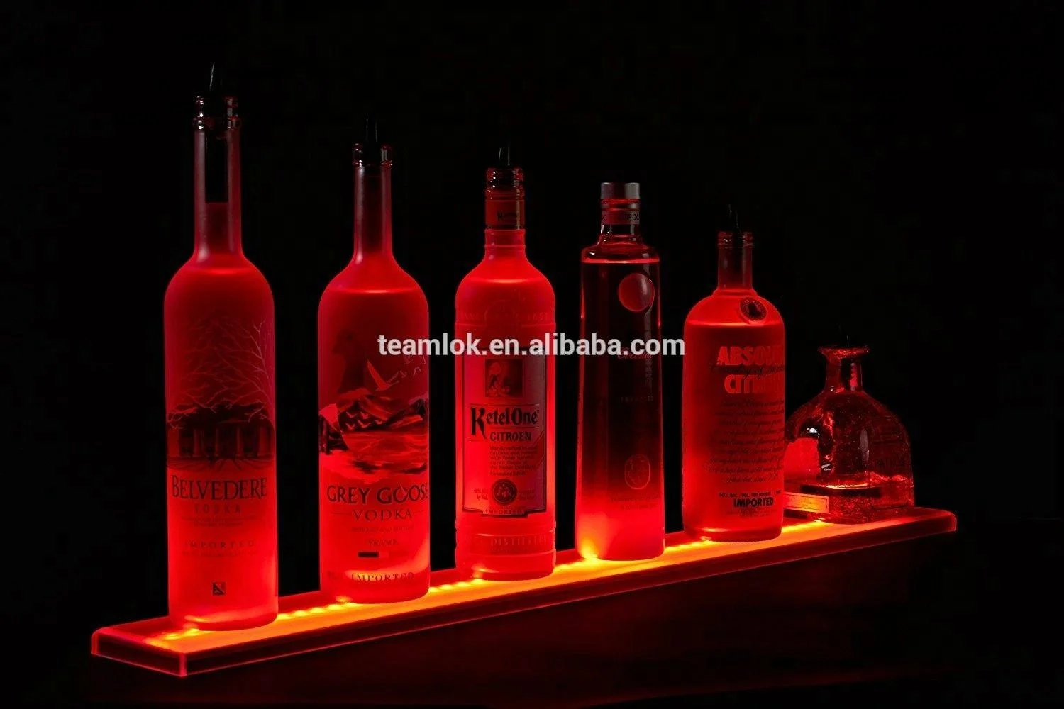 Multifunction LED Liquor Home Bar Lighting Shelf and Bottle Floating matte Color Display